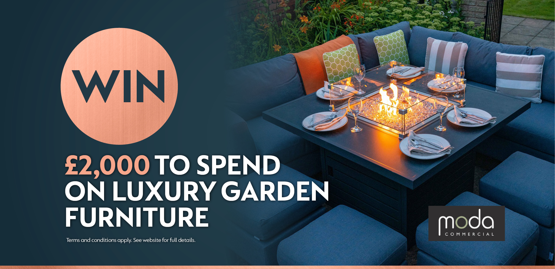 HBC Spring Giveaway Win £2,000 to spend on Moda garden furniture